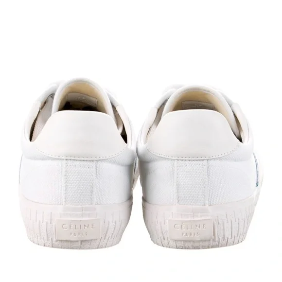 Celine White and Blue Sneakers - Picture 3 of 4